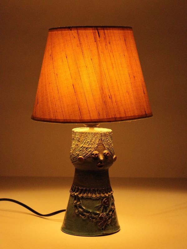 Lampvoet Thérèse Bataille voor La Ceramique de Dour.